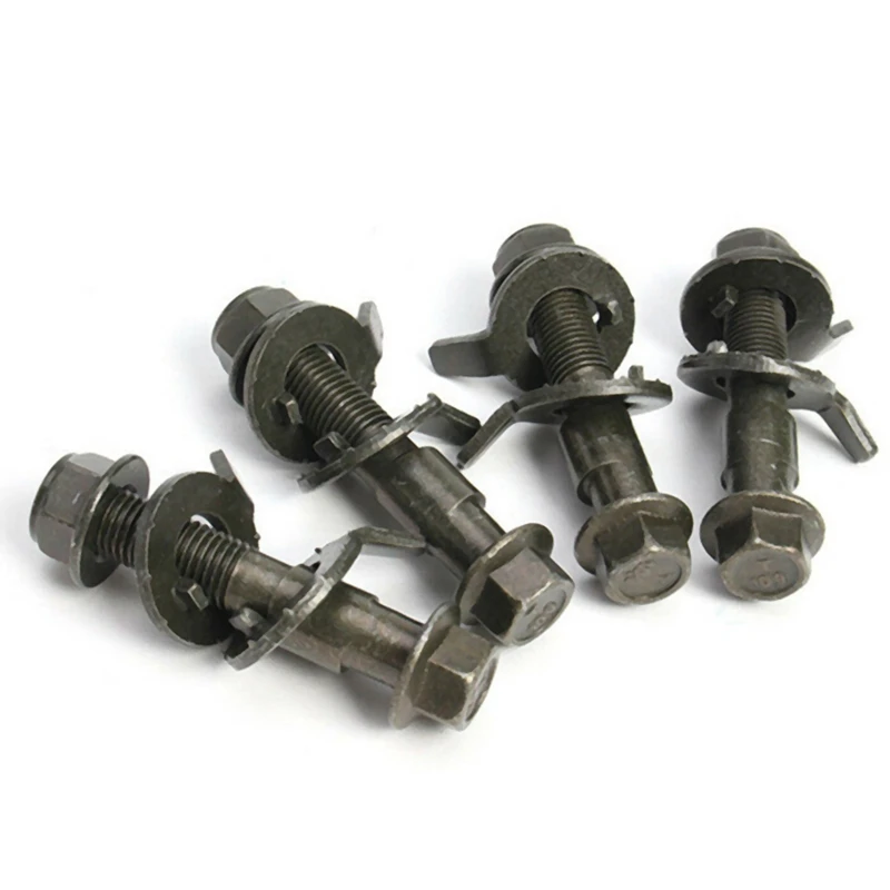 

EASY-4Pcs 14Mm Steel Car Four Wheel Alignment Adjustable Camber Bolts 10.9 Intensity