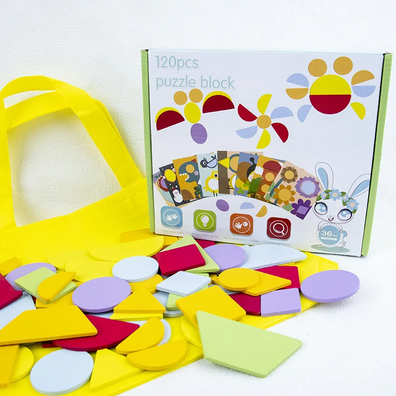 Игрушки-головоломки brinquedos, деревянные игрушки, игрушки для детей, jouet spielzeug jugetes, бусины, jeux educati - Цвет: Цвет: желтый