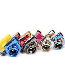 Вращающаяся втулка подшипника короткий нормальный турбо турбина брелок кулон металл(без звука) Прямая поставка