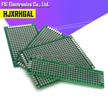 

4pcs 5x7 4x6 3x7 2x8 cm double Side Copper prototype pcb KIT Universal Board for Ardui igmopnrq