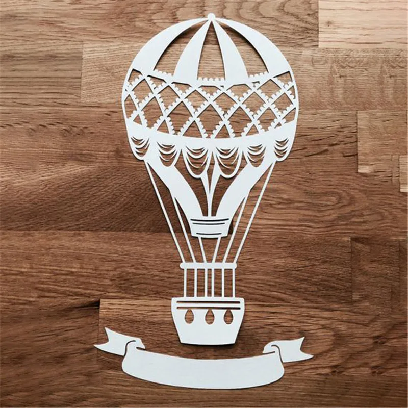 

DiyArts Lace Dies Hot Air Balloon Metal Cutting Dies Scrapbooking for Card Making New 2019 DIY Embossing Cuts Craft Die