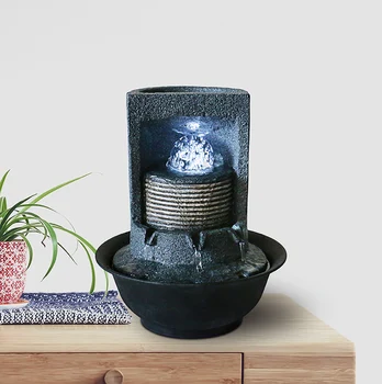 

Simple Flowing Water Fountain Creative Modern Office Desktop Lucky Small Ornaments Mdesign Home Decor