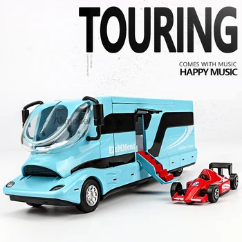 

1:32 HX RV Station Wagon Toy Car Metal Toy Diecasts & Toy Vehicles Car Model High Simulation Car Toy For Children Christmas Gift