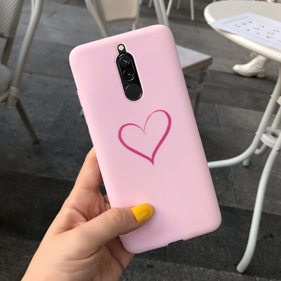 xiaomi leather case card Ốp Lưng Silicon Dẻo Cho Xiaomi Redmi 8 Bao Mềm TPU Cặp Đôi Tình Nhân Cát In Bao Da Cho Xiaomi Redmi 8 Điện Thoại Ốp Lưng Redmi 8 coque Funda leather case for xiaomi