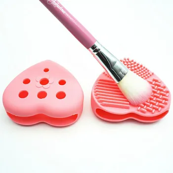 

New Make Up Cleaning Brush Silicone Face Cleaner Cosmetic Washing Brush Face Cleaning Mat Bathroom Accessories