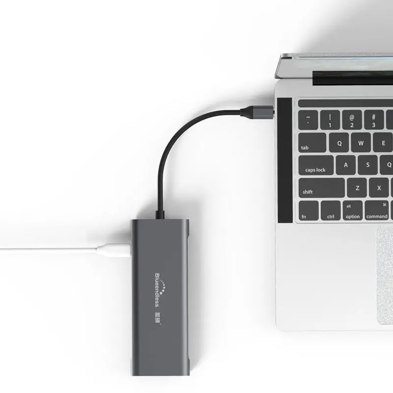 Blueendless HC901 USB-C Тип C 3,1 сплиттер 3 порта USB C концентратор для Мульти USB 3,0 HDMI адаптер для MacBook Pro Аксессуары USB C концентратор