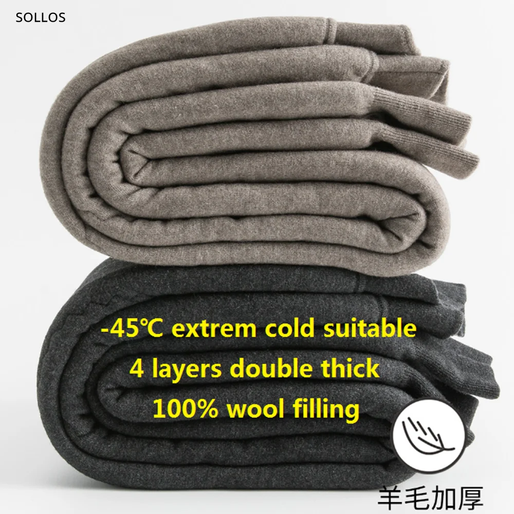 再再販 スーパー厚く暖フリースメリノウール 女性着圧レギンスレディースレギンスレディースワイドズボンスパッツレギンスメンズインナー下着フレア防寒パンツサーマルプラスサイズ ハイウエストセクシー かいメリノウールレギンス男冬サーモ熱男性下着魔法瓶女性服男