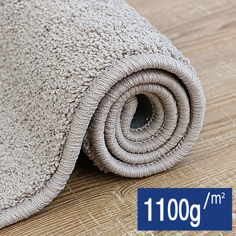 

Carpet living room coffee table pure color simple Nordic IKEA bedroom bedside custom-made thick mattress tatatami