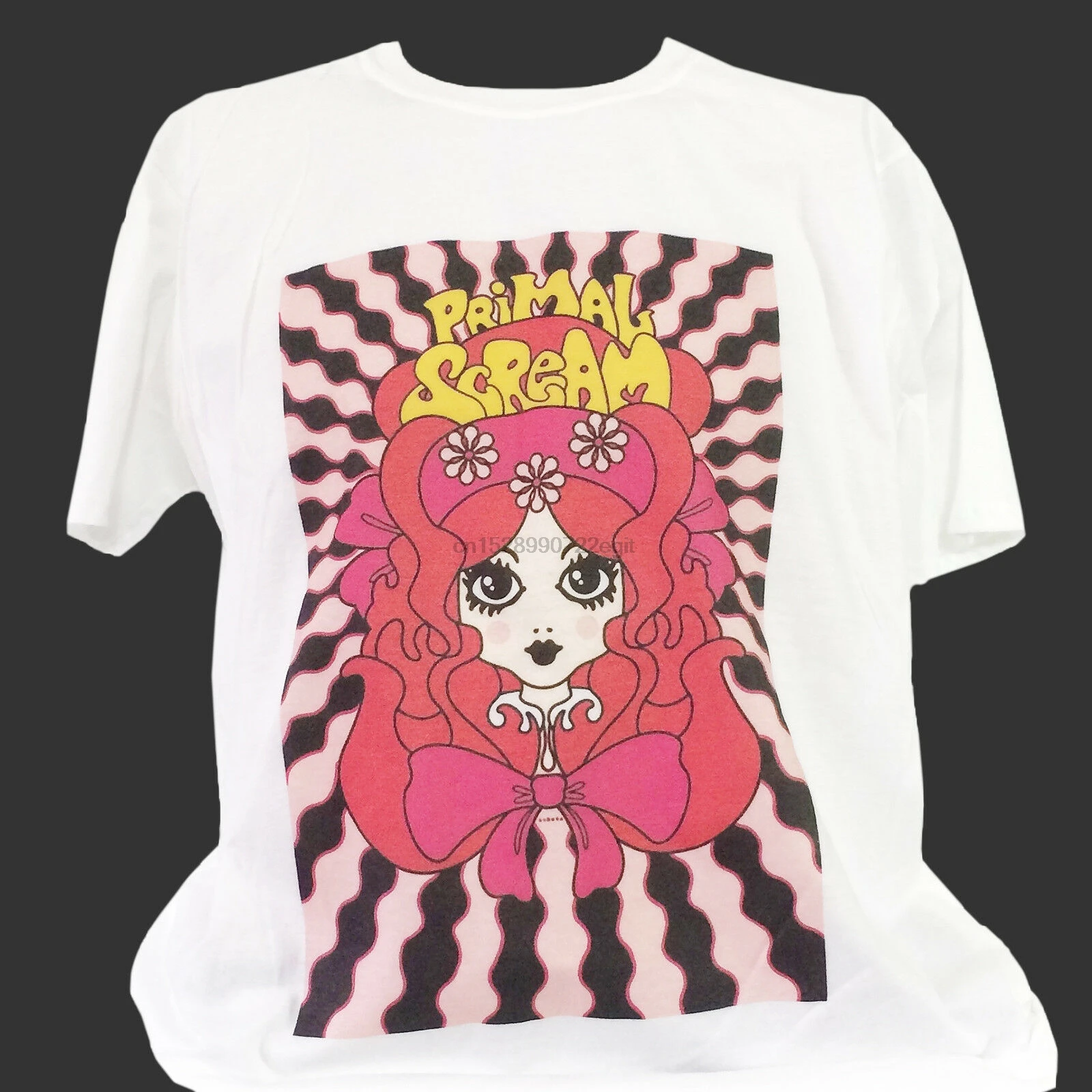 

PRIMAL SCREAM BRITPOP INDIE ROCK T-SHIRT jesus and mary chain charlatans S-3XL