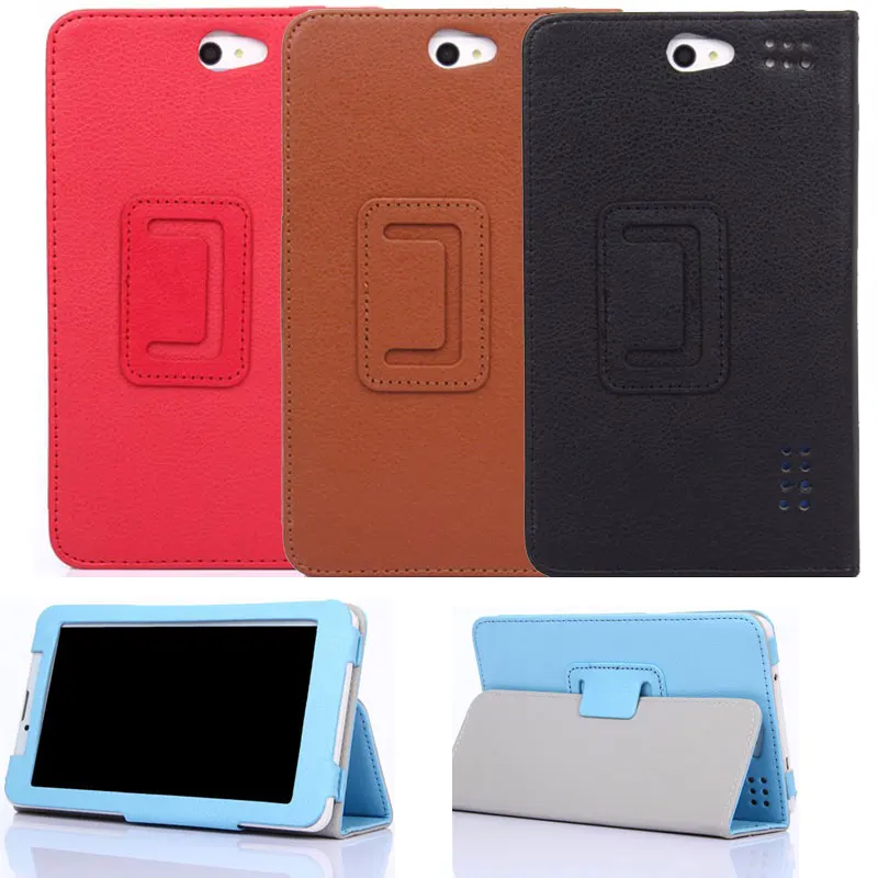 PU leather Case Cover for Crown B705 / Digma Optima 7.07 3G (TT7007MG) Explay Hit 7 inch Tablet | Компьютеры и офис