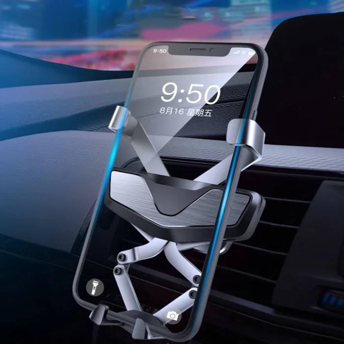 Car Mount Car Air Vent Bracket Universal Telescopic Free Adjustable Holder for 4.7-7 Inch Phone F-Best
