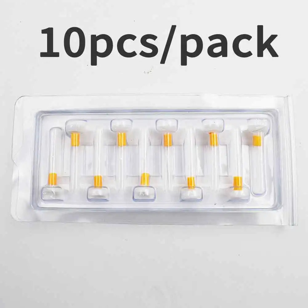 Yellow 10pcs Стоматологический звуковой ирригатор советы endo звуковой активатор советы для корневого канала стоматологический инструмент стоматолога - Цвет: Yellow 10pcs