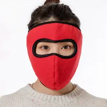 Ветрозащитная плюшевая маска для женщин и мужчин, сохраняющая тепло, дышащие маски для зимних видов спорта, езды на велосипеде, бега-MX8