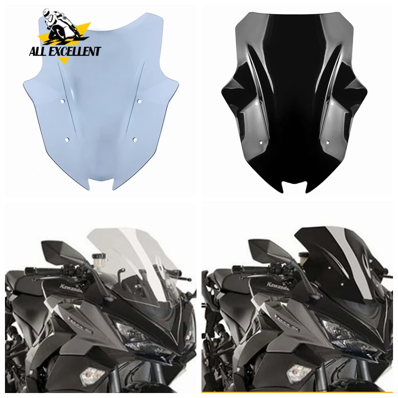 Ветровой экран для Ka wa sa ki Ninja 1000 Z1000SX 2017 2019 2018 козырек Viser NINJA1000 толщина 4