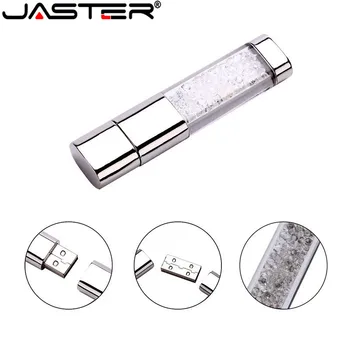 

JASTER usb 2.0 Beautiful Crystal Pen drive 32GB Waterproof diamond 4GB 8GB 16GB 32gb 64gb usb flash drive