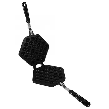 

Aluminum Alloy Non-stick DIY Eggettes Pan Egg Bubble Cake Baking Mold Plate Using for Home Waffle Egg Mold
