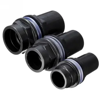 

20/25/32mm/40mm/50mm PVC Fish Tank Aquarium Straight Tank Connector Waterproof Pipe Joint