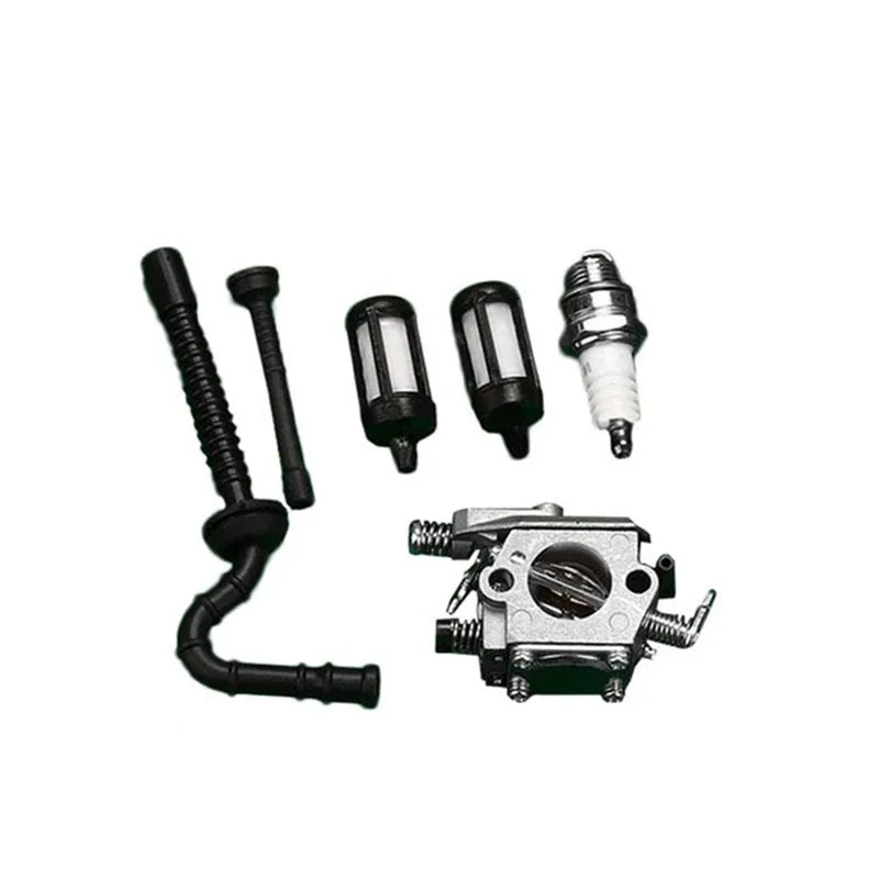 Carburetor Carb Ignition Coil for Stihl Chainsaw 021 023 025 Ms210 230 250 Air Fuel Filter Gasket Carb Power Tool Accessory