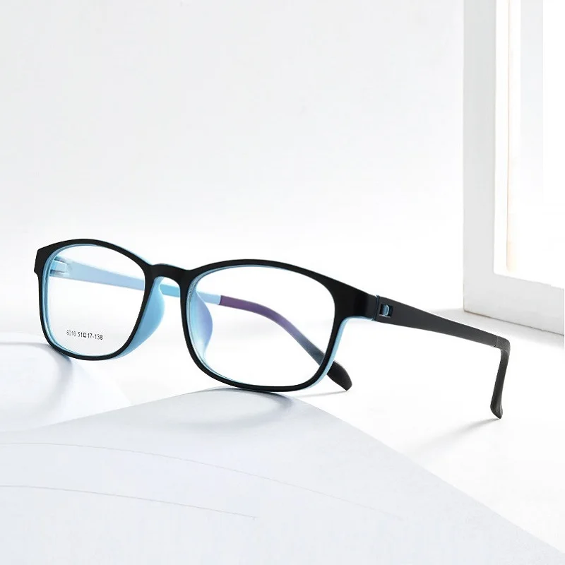 

Width-139 Two color elastic paint TR90 eyewear frame soft nose pads eyeglasses frame youth optical prescription myopia glasses
