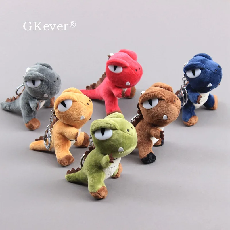 Dinosaur Dragon KeyChain Mini Cute Stuffed Animal Plush Doll Gifts Bag Pendant Key Ring 10 cm Small Gift | Игрушки и хобби
