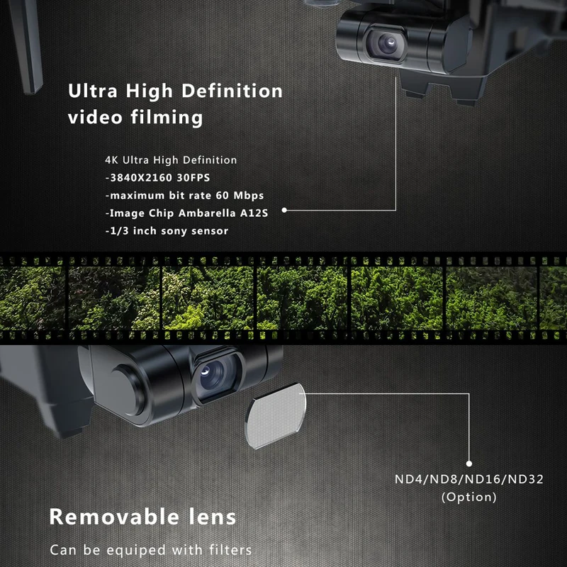 Hubsan H117S Zino Pro gps 5G WI-FI FPV дрона с дистанционным управлением с 4K UHD Камера 4 км передачи изображения Камера Дрон 3-осевому гидростабилизатору Квадрокоптер