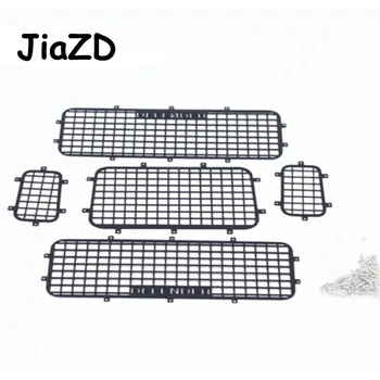 

5pcs TRX4 Metal Window Mesh Protective Net DEFENDER Logo for 1/10 RC Crawler Car Traxxas TRX-4 Accessories Y009