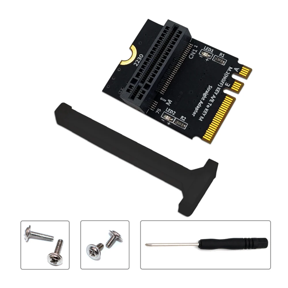 Адаптер M.2 NVME SSD PCIE M2 NGFF ключ A/E адаптер для 2280 переходная карта Вертикальная