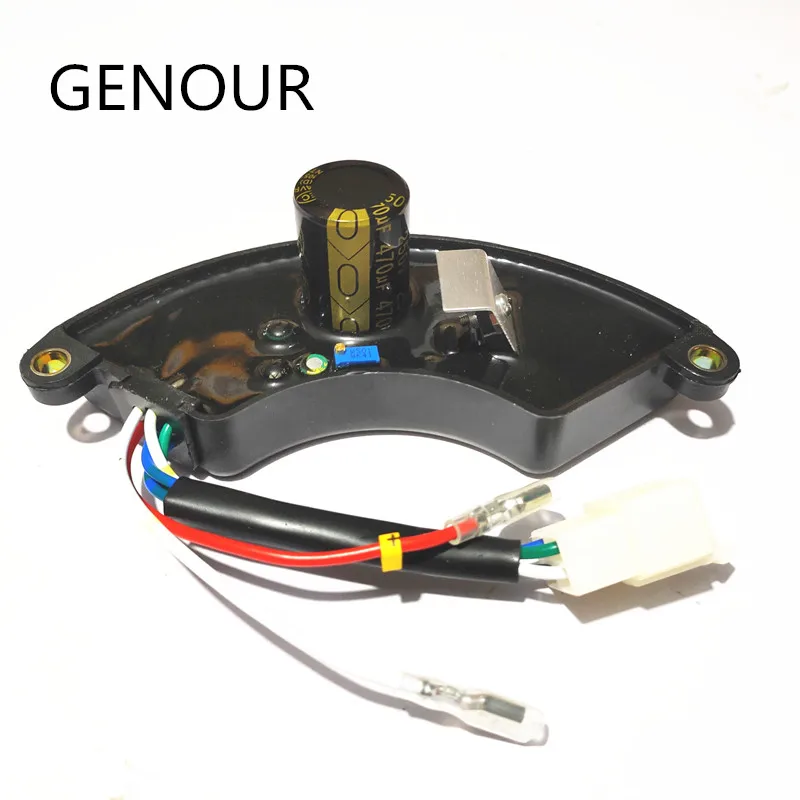 Regolatore Di Tensione Universale Per Generatore 5-6.5kW – 6 Fili, Condensatore 250V 470UF, AVR Con Spazzole