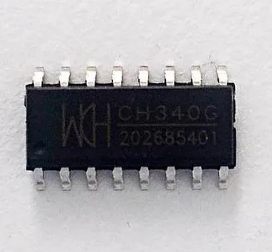 

20PCS/LOT CH340 CH340G SOP16 CH340E MSOP10 CH340T TSSOP20 Chipset IN STOCK