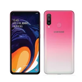 6,3 дюймовый мобильный телефон samsung Galaxy A60 6 ГБ 128 ГБ, 32 МП, тройная камера Snapdragon 675, четыре ядра, 4G, Android телефон - Цвет: 6GB 128GB Pink white