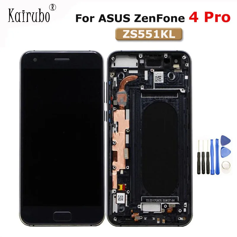 5 дюймовый новый AMOLED для ASUS ZenFone 4 Pro ZS551KL ЖК дисплей сенсорный экран дигитайзер с