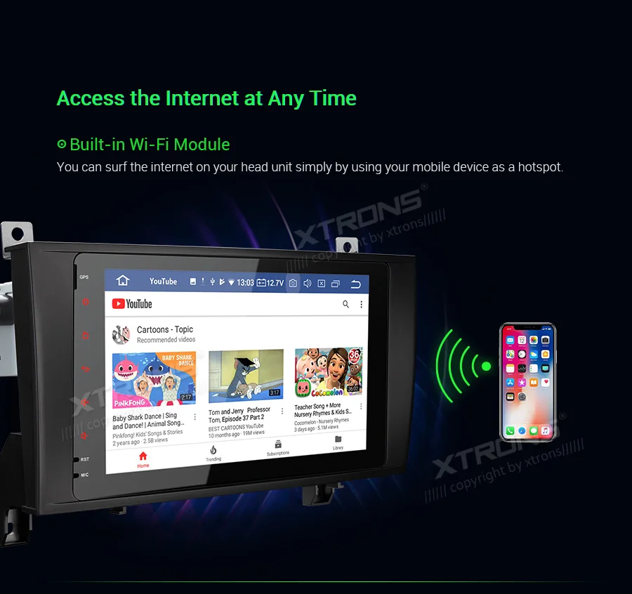 Sale 8" Android 9.0 OS Car Navigation GPS Radio for Mercedes-Benz SLK-Class R171 2004-2011 (SLK200 SLK280 SLK300 SLK350 SLK55 AMG) 19