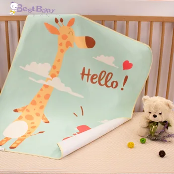 

Septum Pad Wash Mat Summer Ice Silk Waterproof Newborn Baby Changing & Covers Heatproof Breathable