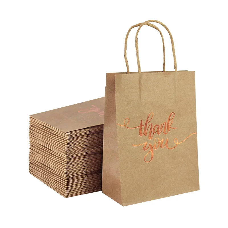 21cm Paper Bags For Gift's Packaging , Bag for Thanksgiving Wedding's