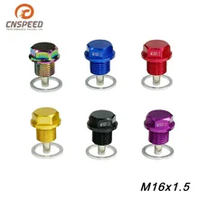 Модифицированный автомобильный масляный поддон, винт M16* 1,5, магнитный масляный поддон, гайка, масляный поддон, всасывающий Железный винт