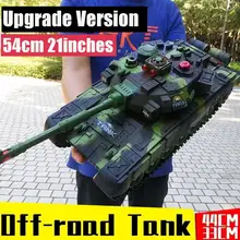 Super RC Tank 54/44/33CM, voitures et camions, chargeur de combat, lancement de véhicule télécommandé, jouets pour garçons, cadeaux pour enfants