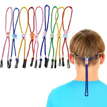 

Kids Face Mask Elastic Band Mask Rope Band Tape Safety Mouth Mask Ear Hanging Rope Round Cord For DIY Sewing Crafts 9/18PCS