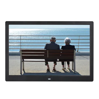 

14" LEDs Digital Photo Frame Album Display Image MP4 Video MP3 Audio with Infrared Remote Control Touch Key Support Auto Play