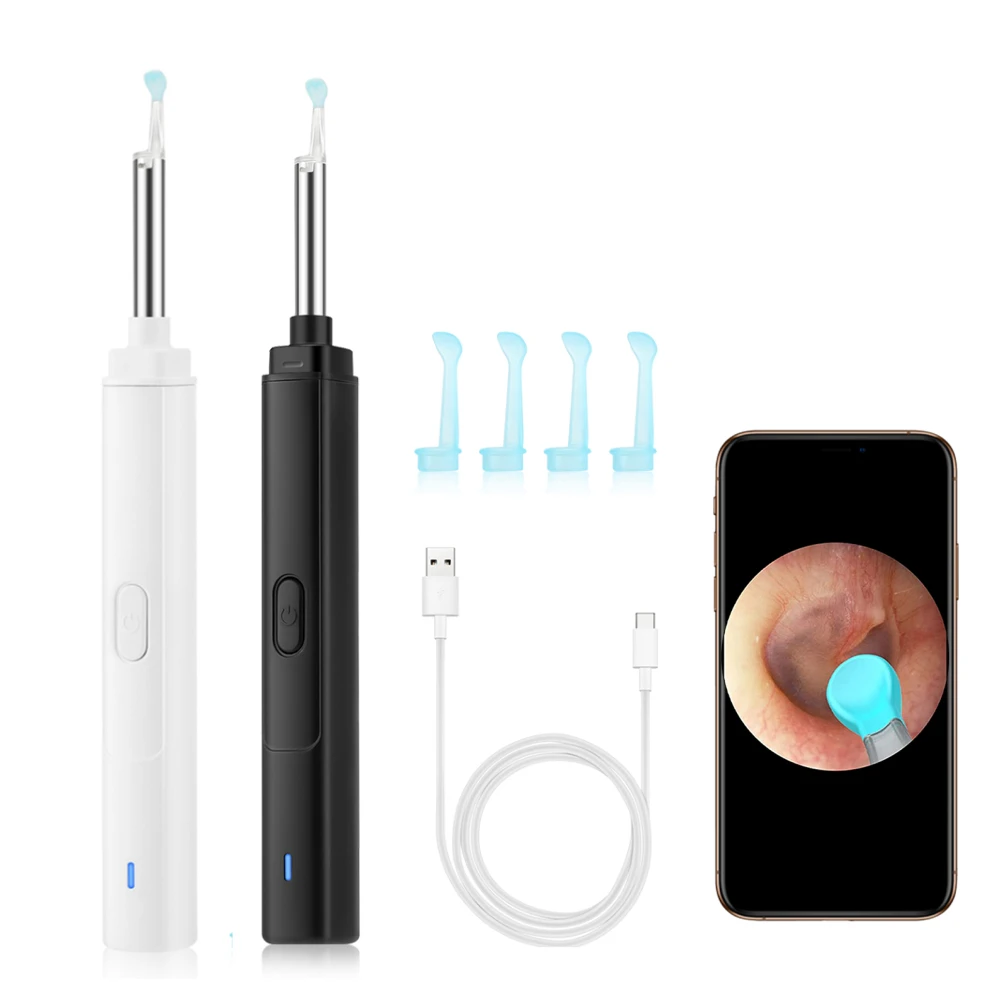 4.5mm Wifi Ear Pick Hd Endoscope Luminous Ear Wax Removal Tool Personal