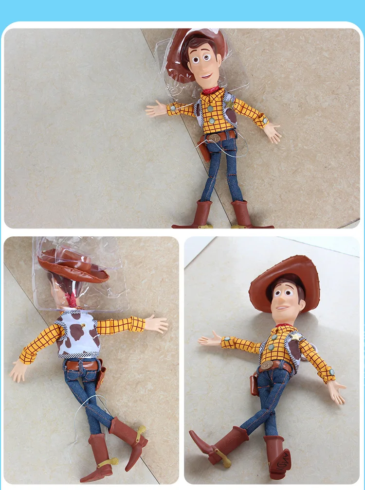 16 ''disney Pixar Toy Story 4 говорящая Вуди Джесси Базз Лайтер Бо Пип кукла Фигурки Коллекционная модель игрушки для детей