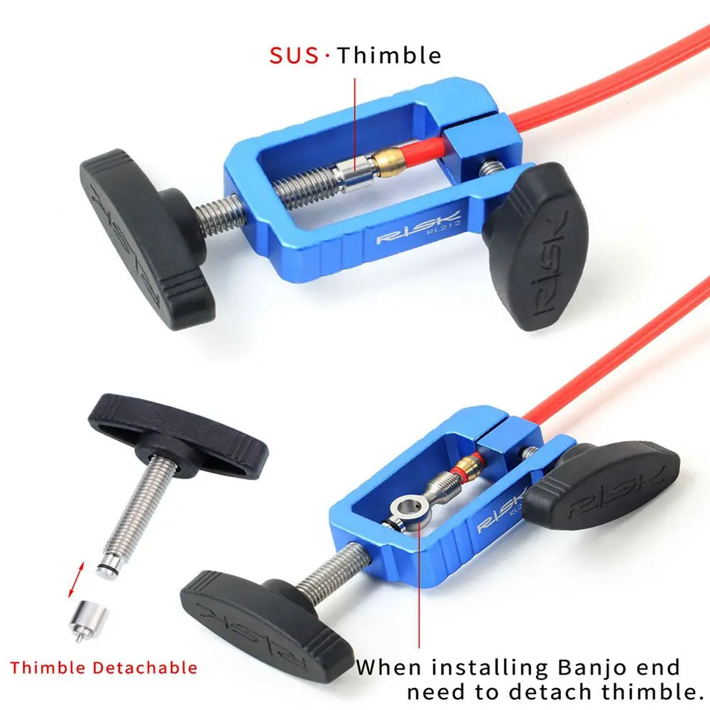 BH90 BH59 Bicycle Brake Hose Inserting Oil Needle Tool Press