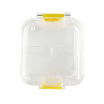 

1Pc Dental Membrane Box Clear Denture Storage Case With Film False Teeth Mouthguard Container Orthodontic Retainer Tools