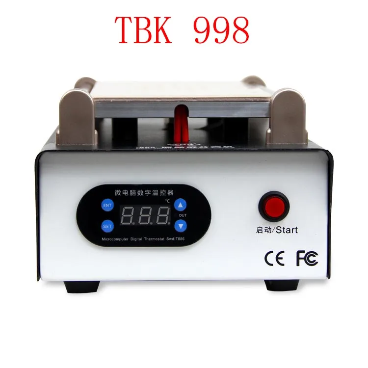 TBK-988 110V/220V 7 дюймов ЖК-дисплей разделения сенсорный Экран сепарационных машин для