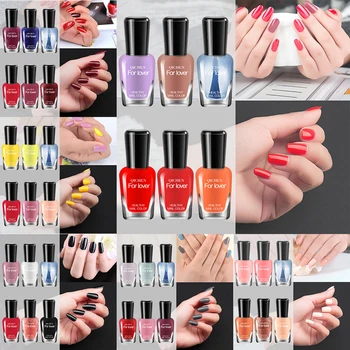 

BGVfive6PCS/Set 30ml Peel Off Nail Polish Lacquer Waterproof Water Base Manicure Nail Art Decoration