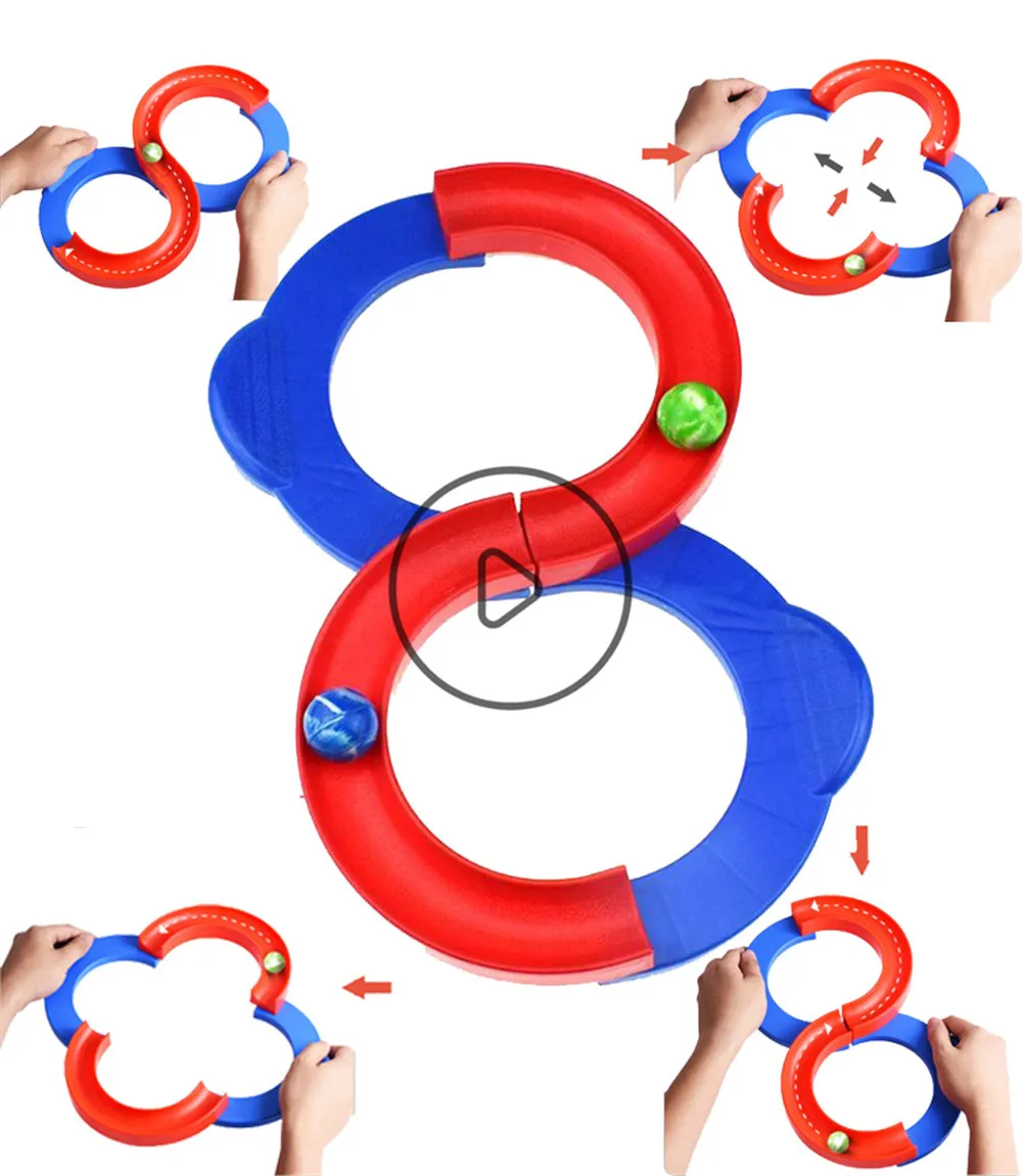 Для детей, 8 форма, бесконечная петля, дорожка, лечение рук, глаз, для тренировки, оборудование, сенсорные игрушки для интеграции слизи