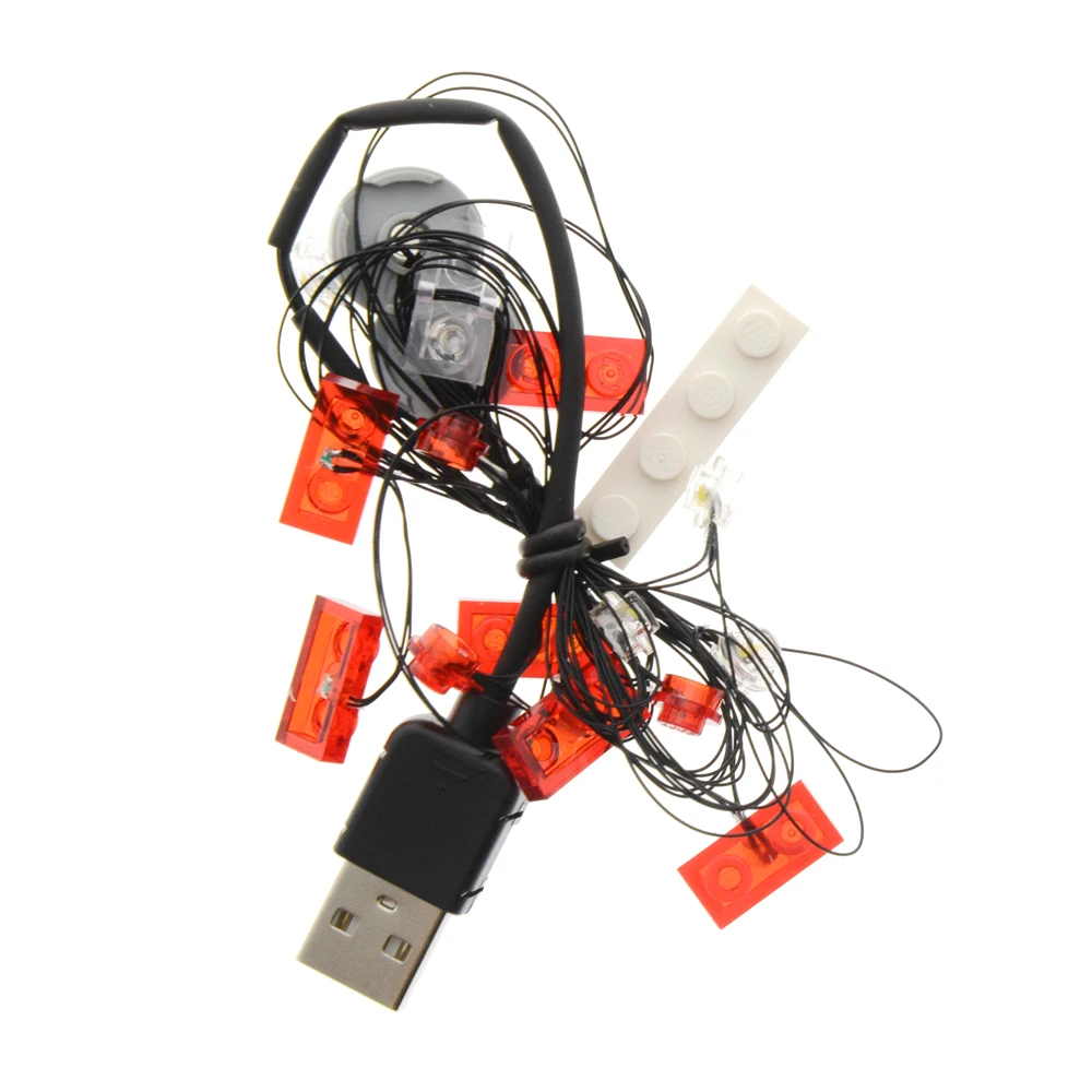 JOY MAGS Only Led Light Kit For Creator 10265 Ford Mustang Lighting Set Compatible With 21047(NOT Include Model - Цвет: Only LED Light Set
