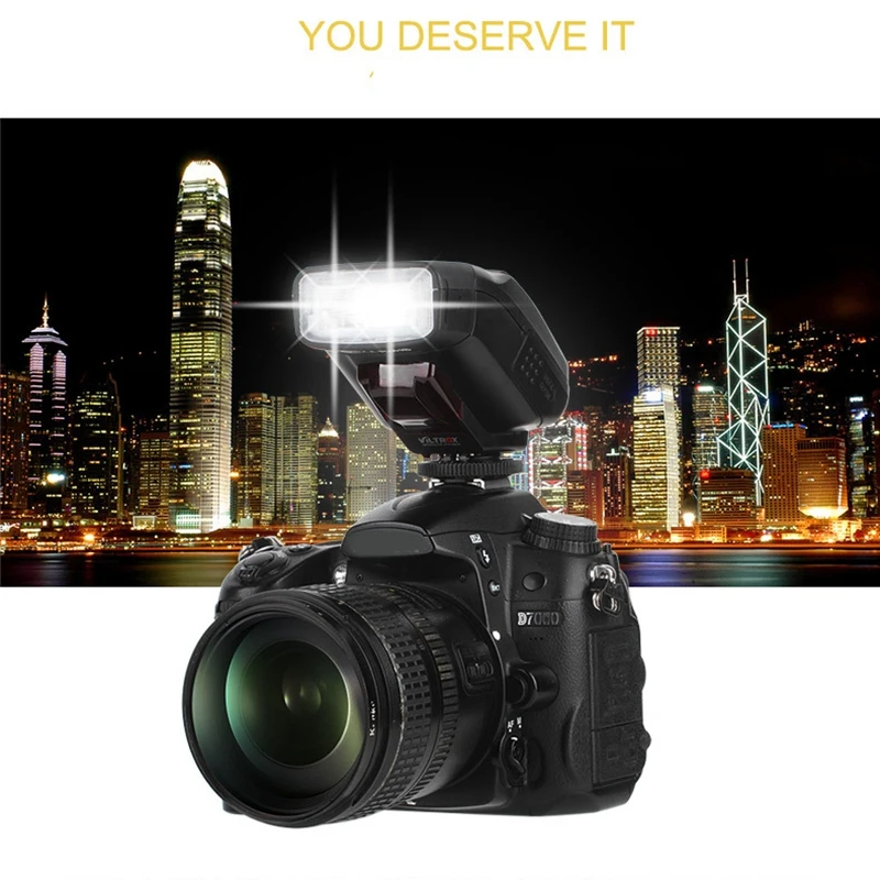 VILTROX JY-610NII ttl ЖК-дисплей Speedlite Камера вспышки для Nikon D700 D800 D810A D3100 D3200 D5500 D5600 D7500 D7200 D500 D5 D90 D610