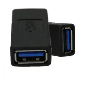

200pcs/lot USB 3.0 Type A Female To Female Adapter Coupler Gender Changer Connector