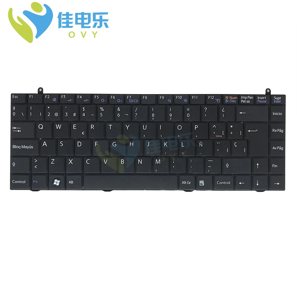 

OVY SP Replacement keyboards for Sony VAIO VGN-FZ VGN FZ18M FZ19VN V070978 black Spanish ES layout laptop parts directÂ selling