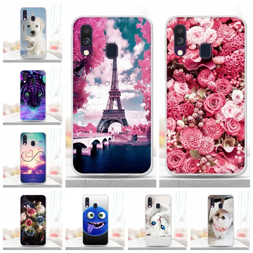

Phone Case for Samsung Galaxy A40 Cover Bag Soft TPU Coque Funda Silicone Bumpers for Samsung Galaxy A40 A405F A 40 Capa Cases